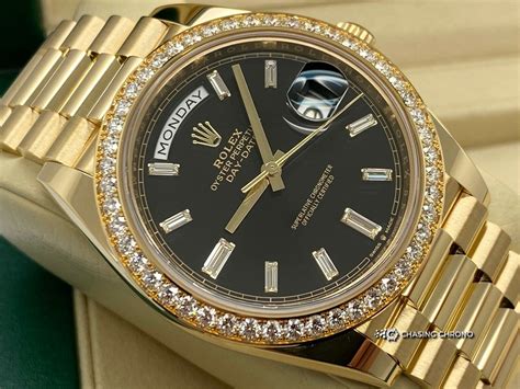 rolex day date diamond watches|rolex diamond bezel price.